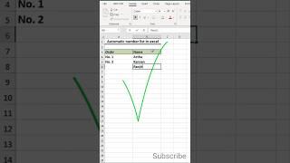 "Excel Automatic List Trick  | Save Time Like a Pro!" #computerbasics #excel #microexcel