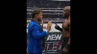 The Hurt Syndicate’s Bobby Lashley didn’t want MJF to interfere in their match at Double or Nothing!