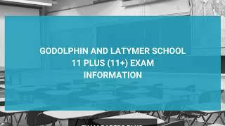 Godolphin and Latymer School 11 Plus (11+) Entrance Exam Information - Year 7 Entry