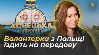 Волонтерка із Польщі: вивчила українську за рік, допомагає військовим та видала книгу про війну