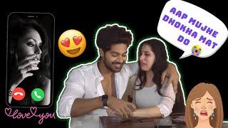 My Ex Girlfriend Called Me In Front Of My Fiancé Prank || She Got Emotional|| Rahul and Bhumi