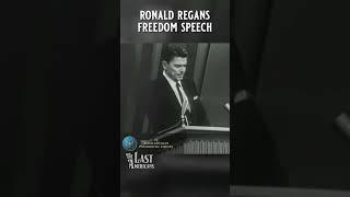 Ronald Regans freedom speech