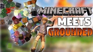 Playing Minecraft Mini Games In Grounded