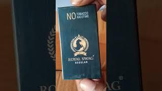 Royal Swag Ayurvedic Herbal Cigarette 100% Tobacco-Free | #shorts #video #viralvideo #sarva