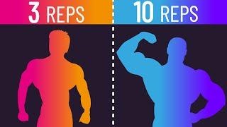 Low Reps = DENSE Muscles, High Reps = PUFFY Muscles