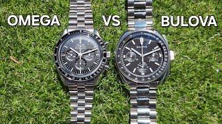 Omega Speedmaster vs Bulova Lunar Pilot - Comparison