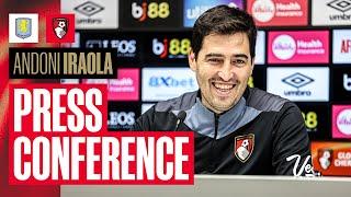 Press conference: Andoni previews Villa trip and provides injury news on Scott and Sinisterra