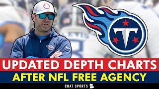 UPDATED Tennessee Titans Depth Charts After NFL Free Agency | Titans News