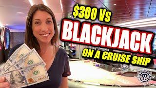  BLACKJACK on a Cruise Ship  MSC Seascape #blackjack #cruise #casino