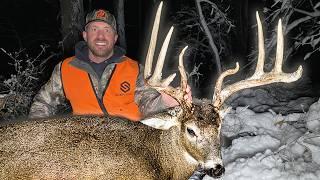 Deer Hunting During A BLIZZARD! | Deer Season 24