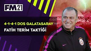 Football Manager 2021 Fatih Terim Galatasaray Taktiği  4-3-3 - 4-1-4-1 Dos