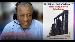 Fired Heater Design Training (Part 7) - Stack Sizing & Draft Calculation