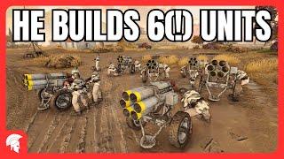 He builds 6(!) Nebelwerfer! - 4vs4 - US Forces - Company of Heroes 3