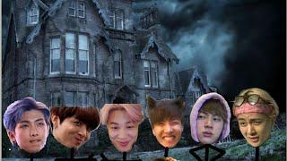 BTS in haunted house | bts animation (@amichan8752)