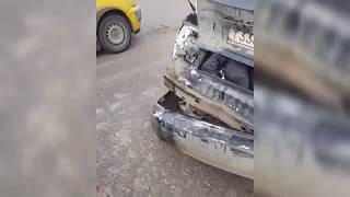 ДТП HUMMER и хёндай акцент