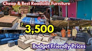 Hyderabad Furniture Market | roadside Cheapest furniture market | sofa, Cots & Office Tables, chairs