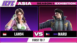 Lan94 (Julia) vs BREN Maru (Dragunov) FT7 - ICFC ASIA: Season 1 Exhibition