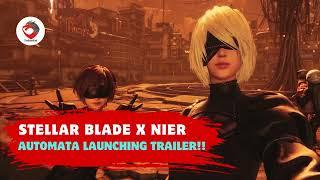 Stellar Blade x NieR Automata Launch Trailer   #ps5games #ps5 #StellarBlade #nier #stellarbladeps5