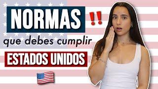  Las NORMAS que debes cumplir en ESTADOS UNIDOS | Eva Bleider