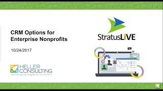 StratusLIVE - CRM Options for Enterprise Nonprofits