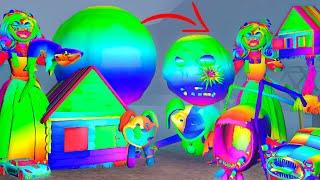 EVERYTHING TURNED INTO RAINBOW MONSTERS | HOUSE HEAD, DOGDAY, BLOOP, CAR EATER, SCARY MOON