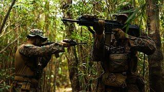 U.S. Marines conduct Jungle Patrol in Japan (July 2023)