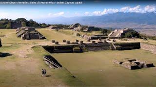 Mexico Monte Alban - the earliest cities of Mesoamerica - ancient Zapotec capital