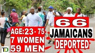 66 Jamaicans DEPORTED from the UNITED STATES (March 29, 2018) - Teach Dem