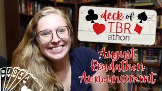 Deck of TBR-athon || READATHON ANNOUNCEMENT!