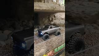 Mini crawler course of epic proportions  #axial #scx24 #crawler #course #rockcrawler #rc #shorts
