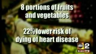 Importance of fruits and veggies to fight heart disease