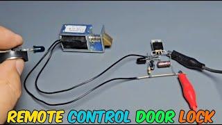 Remote Control Door Lock Project | Diy Simple Electronics Projects