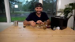 DIY CONVERTING 120V FIXTURE TO 12V | RV LIGHT FIXTURE | CAMPERVAN