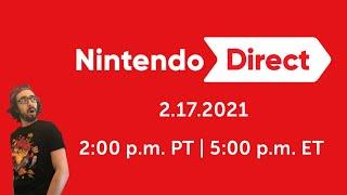 NINTENDO DIRECT 2021 SHOWCASE LIVE REACTION!