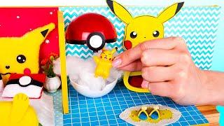 Let's Build Fantastic Mini Dream House From Cardboard for Pikachu!