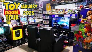 The ULTIMATE MAN CAVE! The Toy Room Tour January 2023 (My Toy Collection & Video Game Collection)