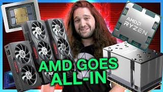 AMD Onslaught vs. Intel: Zen 4, Zen 5, & Threadripper Details