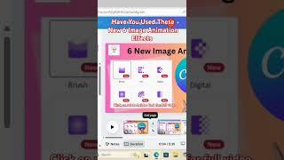 New 6 Image animation Effects #Canva #imageediting #imageanimation