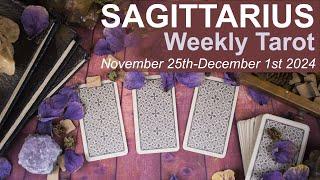 SAGITTARIUS WEEKLY TAROT  "STAND YOUR GROUND - THERES VICTORY AHEAD" November 25th-December 1st 2024