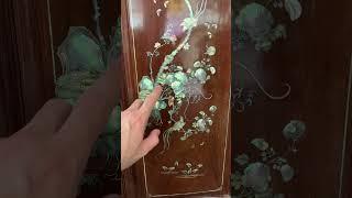tranh tứ quý gỗ gụ khảm ốc giá 7,5tr zalo 0969969883