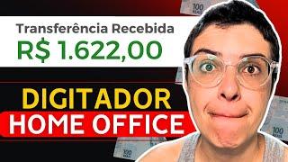 (ninguém fala disso ) vaga de digitador home office pra ganhar dinheiro na internet