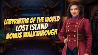 Lets Play Labyrinths Of The World 9 Lost Island Bonus Walkthrough Big Fish Games 1080 HD PC Gamzilla