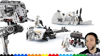 LEGO 2022 Star Wars AT-ST & Snowtrooper Battle Pack reveals! Pics & thoughts