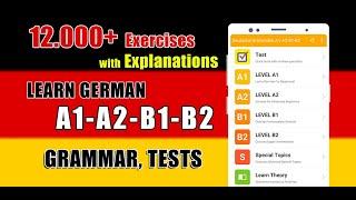 Learn German A1-A2-B1-B2 Grammar With Explanation