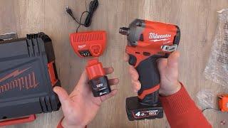 Unboxing Milwaukee Fuel M12 FIWF12 422X Sub Impact Wrench - Bob The Tool Man