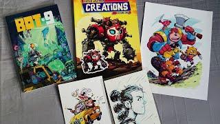 Creations Vol.01 Artbook and BOT-9 Graphic Novel Reviews