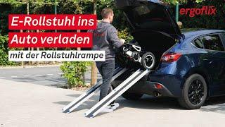 Rollstuhl ins Auto verladen – mit der Rollstuhlrampe