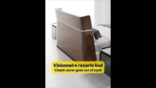 Visionnaire REVERIE bed Classic never goes out of style#luxuryfurniture #luxurybed #customfurniture