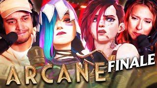 ARCANE SEASON 2 EPISODE 9 FINALE REACTION - GOODBYE ARCANE  - 2X9 - FIRST TIME WATCHING - REVIEW