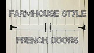 How To Build Farmhouse Style Interior Doors